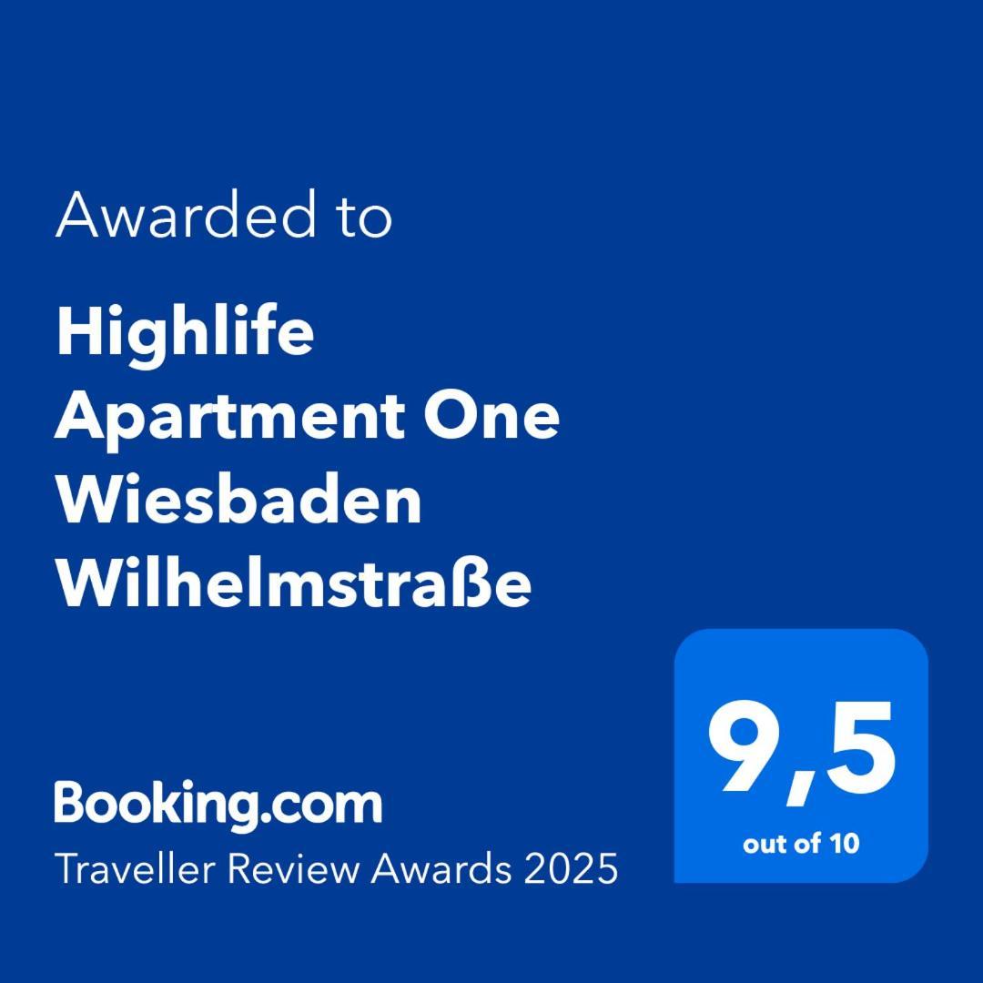 Highlife Apartment One Wiesbaden Wilhelmstrasse ภายนอก รูปภาพ